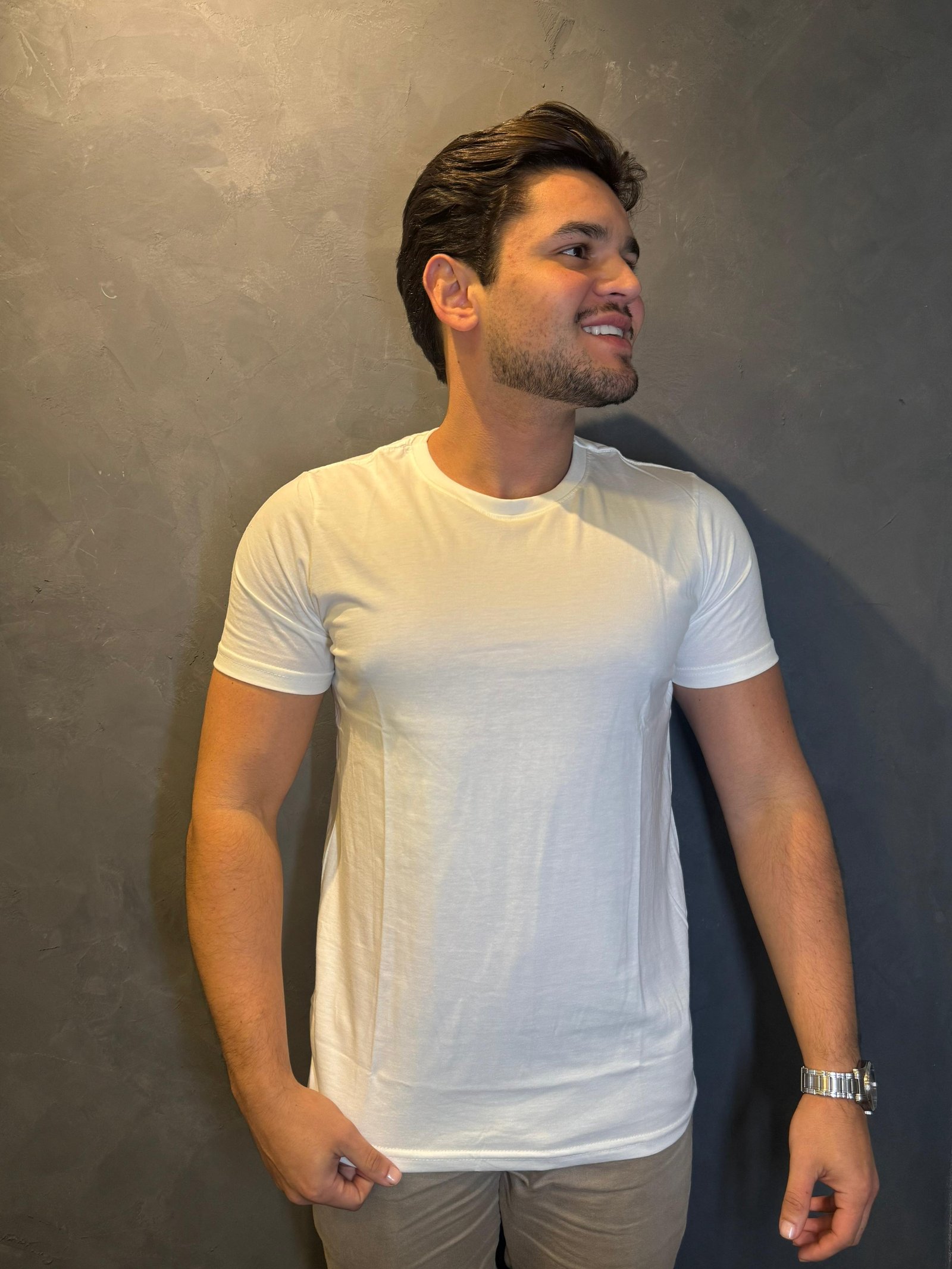 T-Shirt Pima Off Withe - Imagem 2