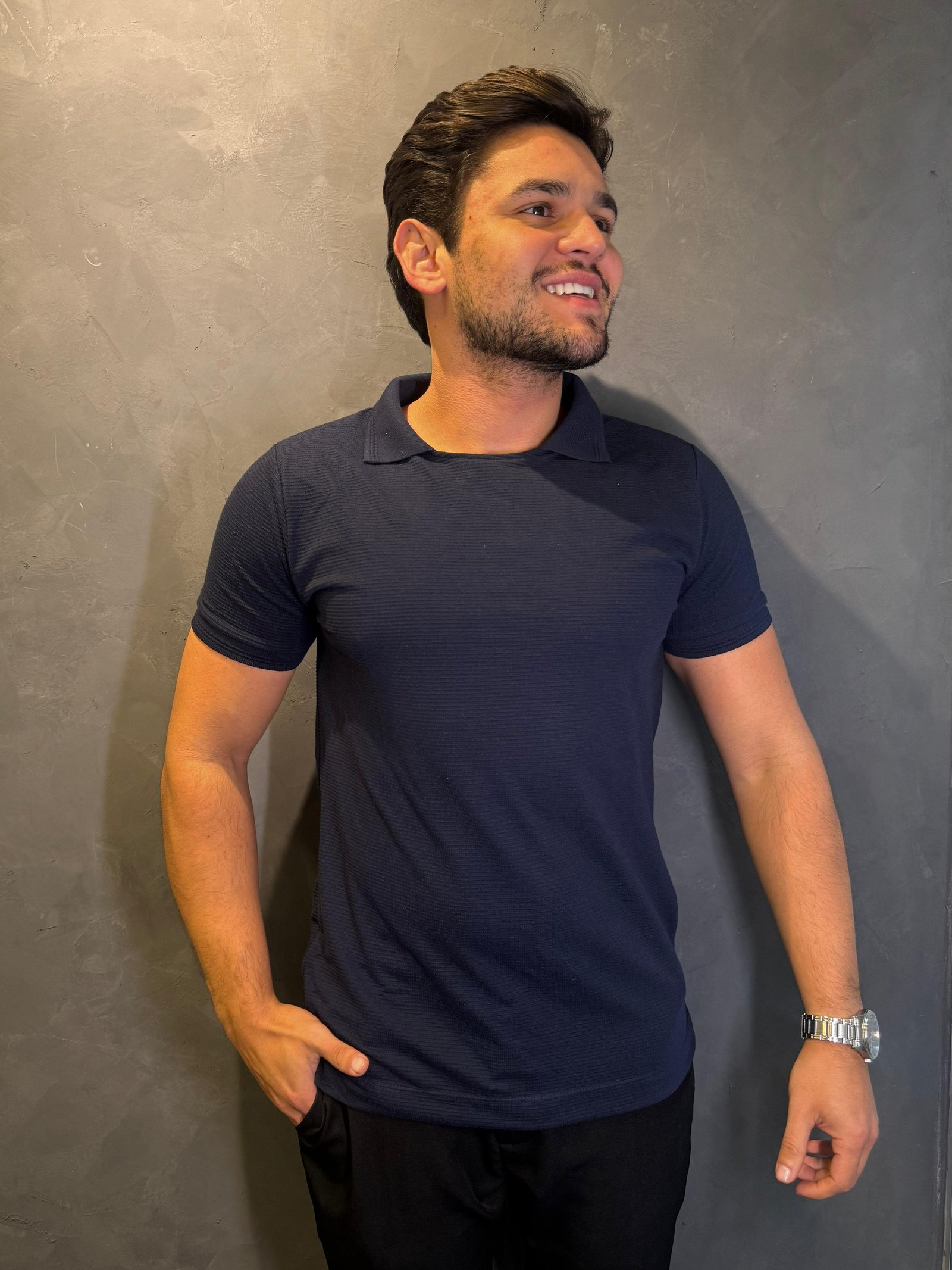 Polo Itália Marinho