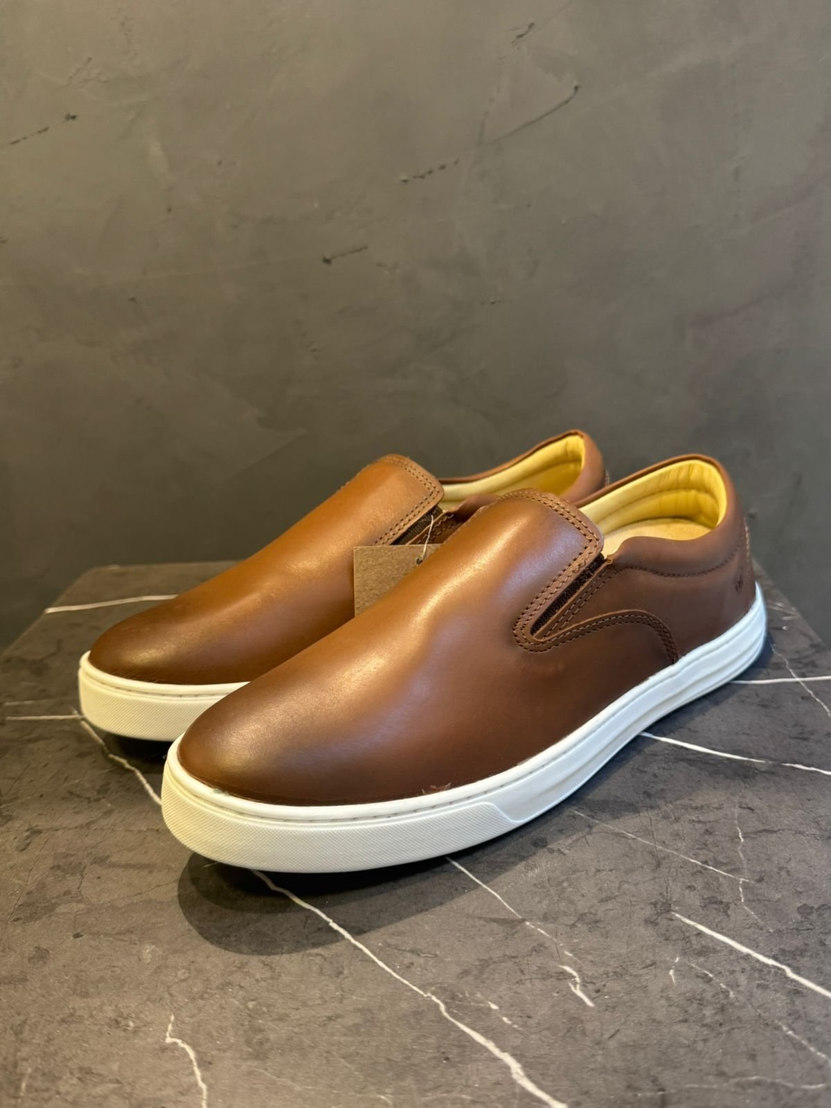 Slip On Preto e Marrom - Imagem 2