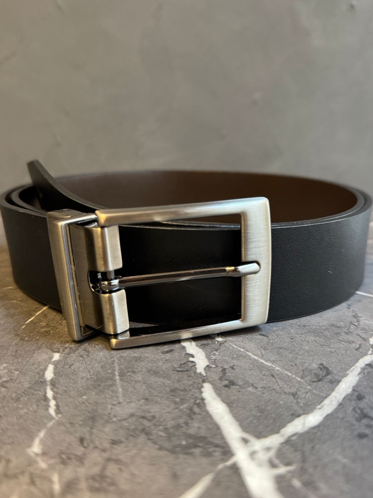 Cinto Dupla Face em Couro