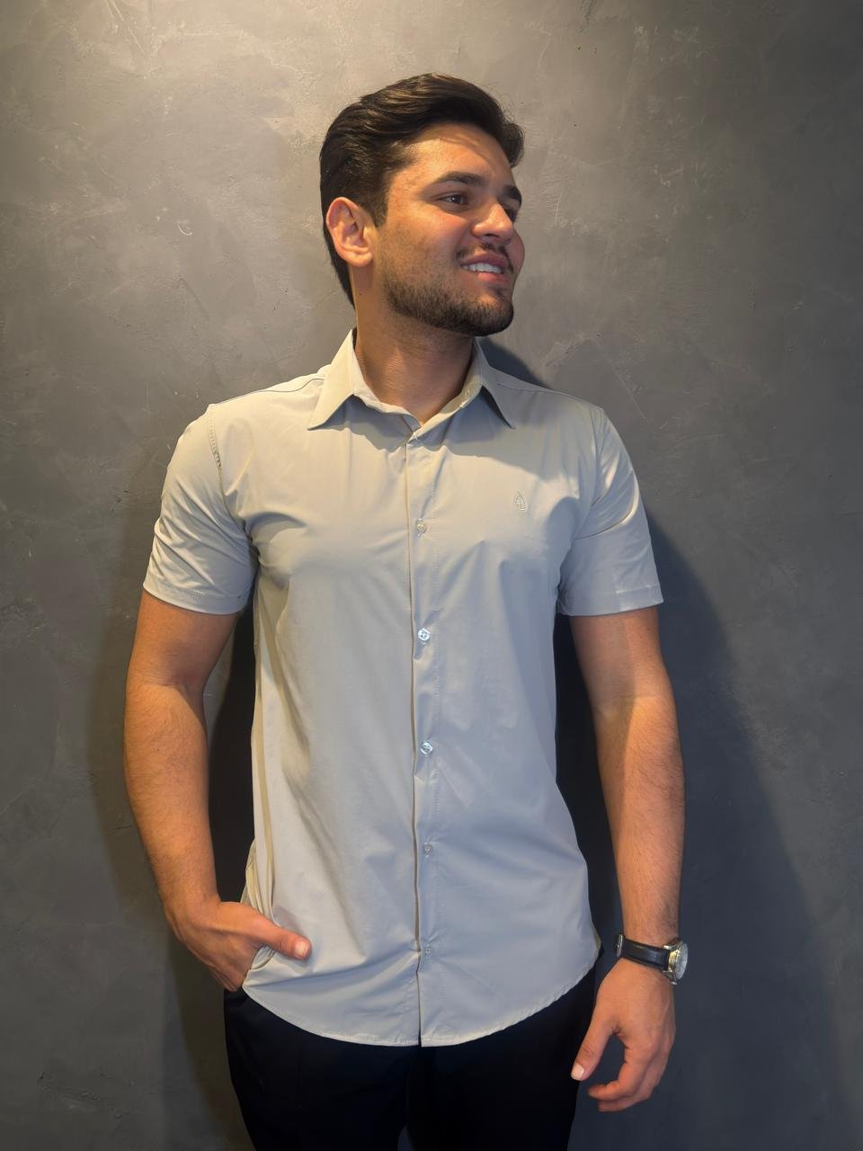 Social Tech M\C Cinza Claro